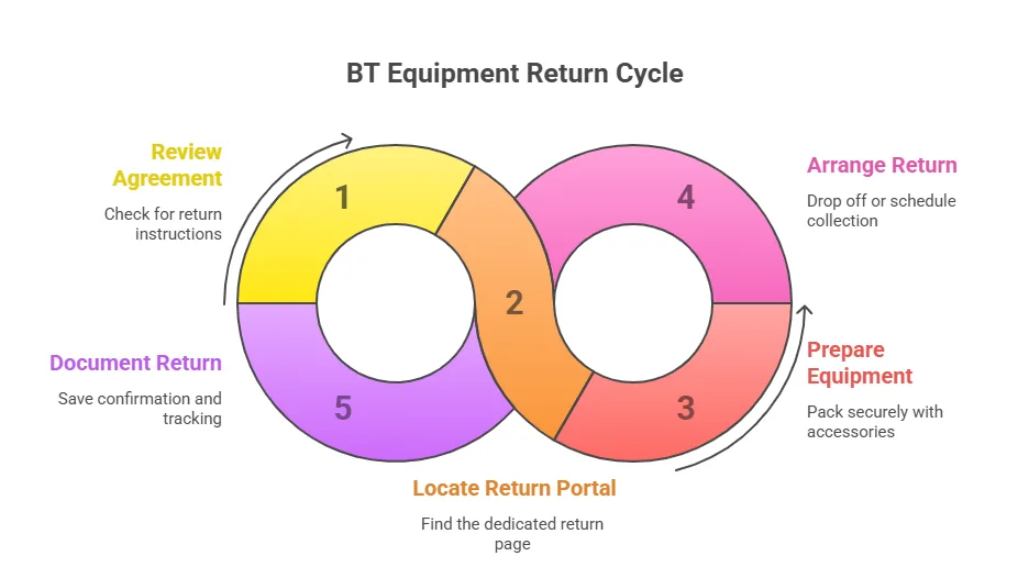 BT Equipment Return Cycle