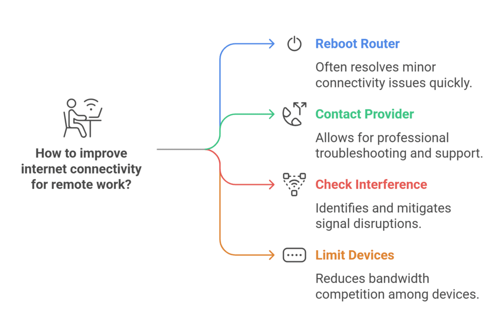 WFH-improve network connectivity