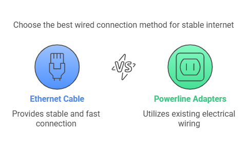 Wired internet Connections